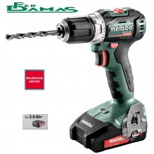 TRAPANO AVVITATORE METABO 18 V BRUSHLESS MOD.BS 18 L BL 2 x 2.0 Li-ION 